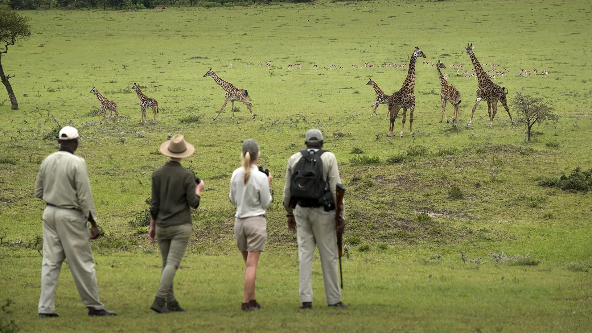 Walking safari Arusha National Park